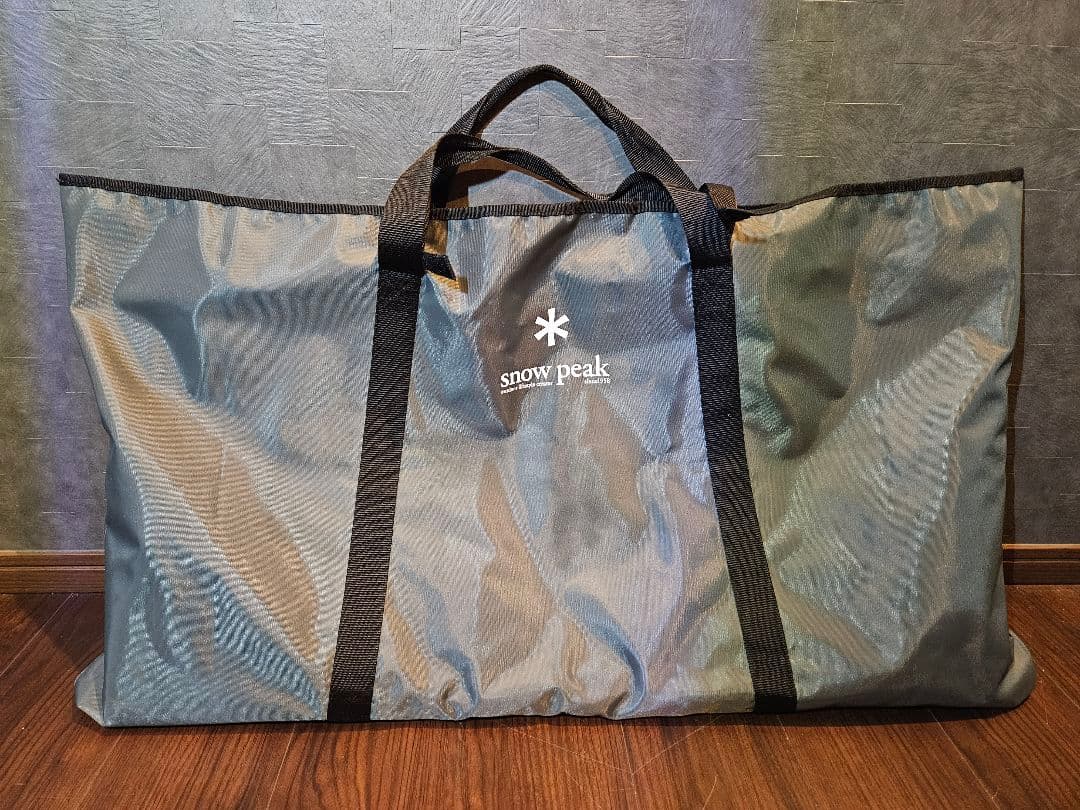 美品スノーピークpeakエントリーIGT アイアングリルテーブル収納袋付