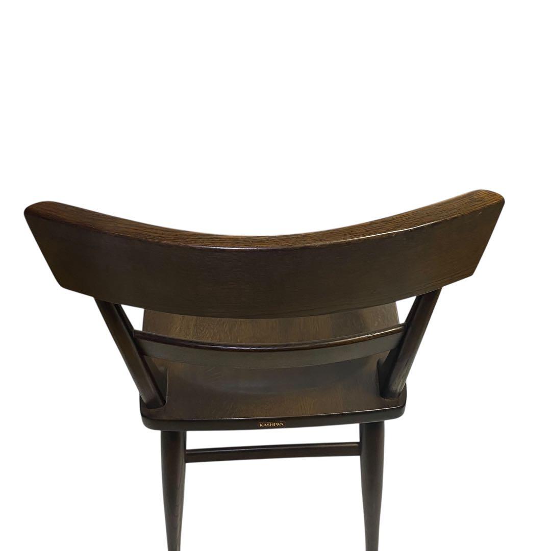 【美品】 柏木工 ウィルダネス サイドチェア　飛騨家具 ダイニングチェア 椅子