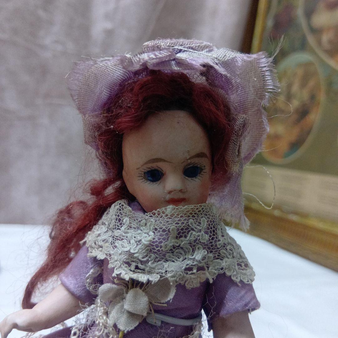 ♥フランスからやって来た美しい　アンティークビスクドール　ミニョネット♥