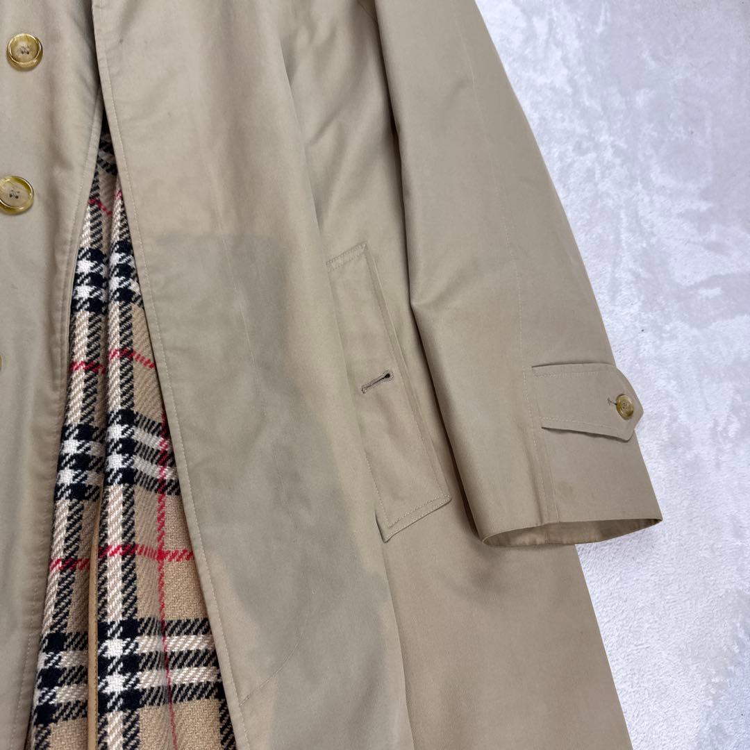 バーバリー　ステンカラーコート　イギリス本国購入品　Mサイズ相当