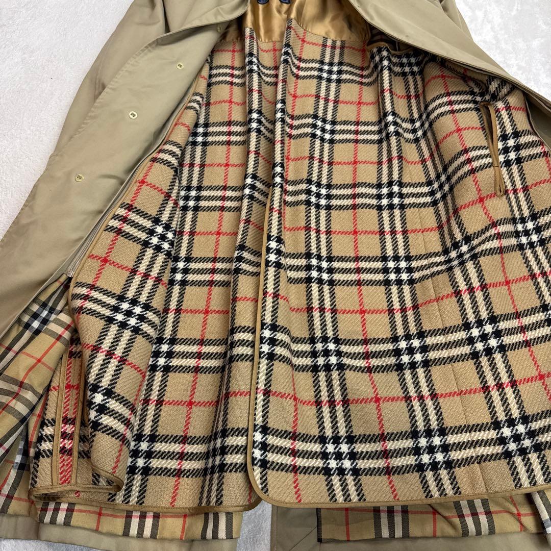 バーバリー　ステンカラーコート　イギリス本国購入品　Mサイズ相当
