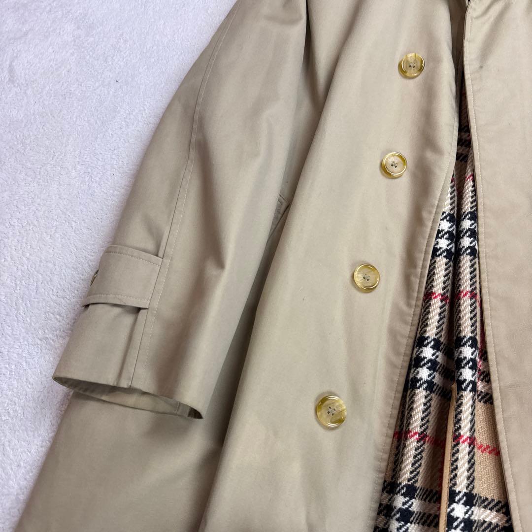 バーバリー　ステンカラーコート　イギリス本国購入品　Mサイズ相当