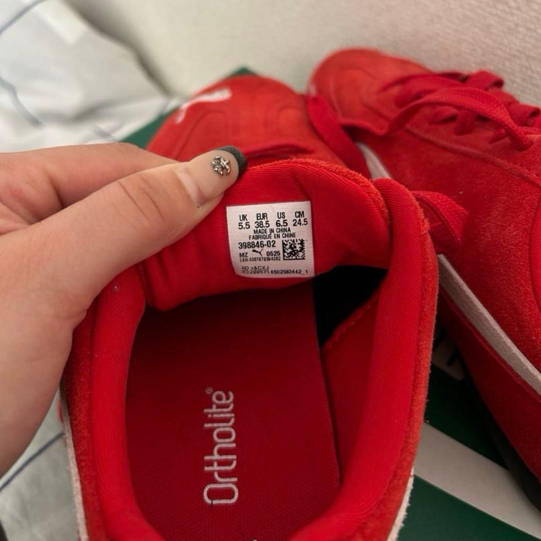 Puma Speedcat プーマ　スピードキャット　赤　レッド 24.5cm