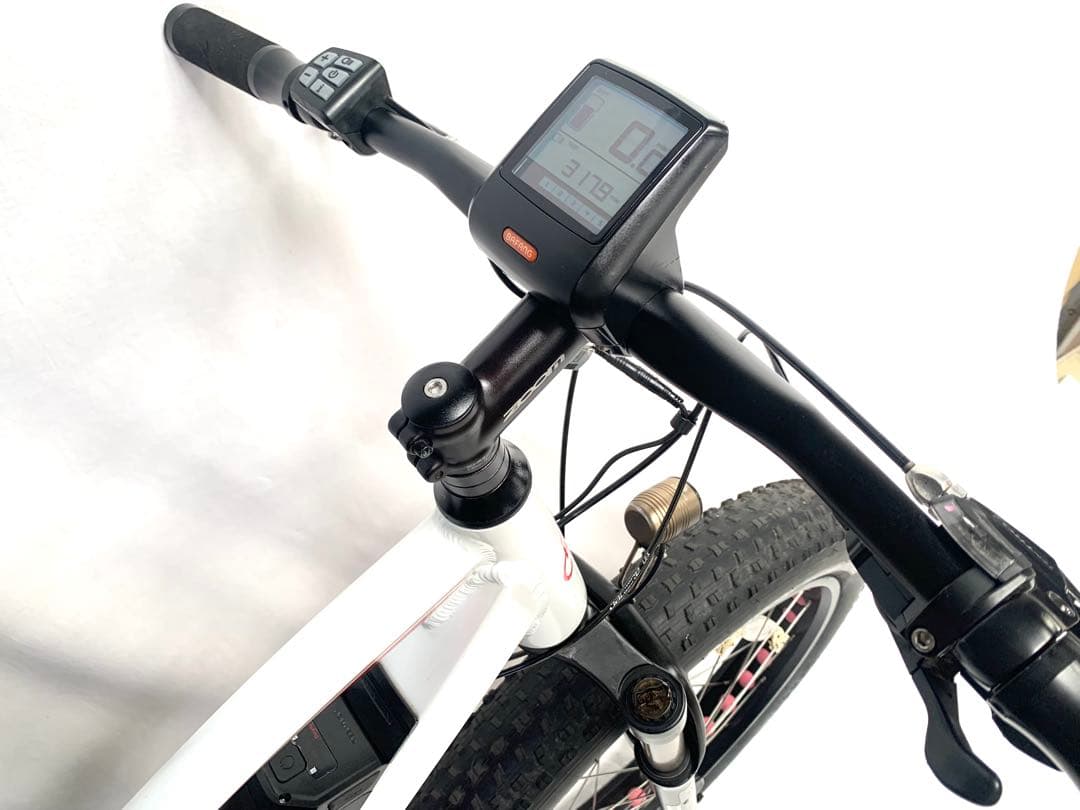 即乘】送料無料LeTs BIKE ディスク式MTB電動自転車10速 動作確認済