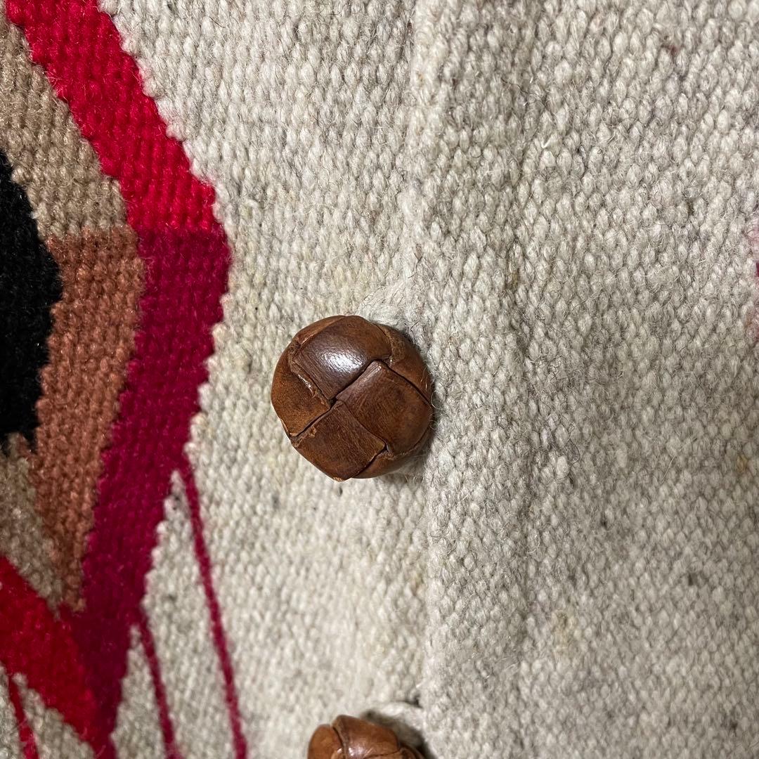 赤タグ』オルテガ チマヨ ORTEGA'S ウール ベスト 38 廃盤ベスト