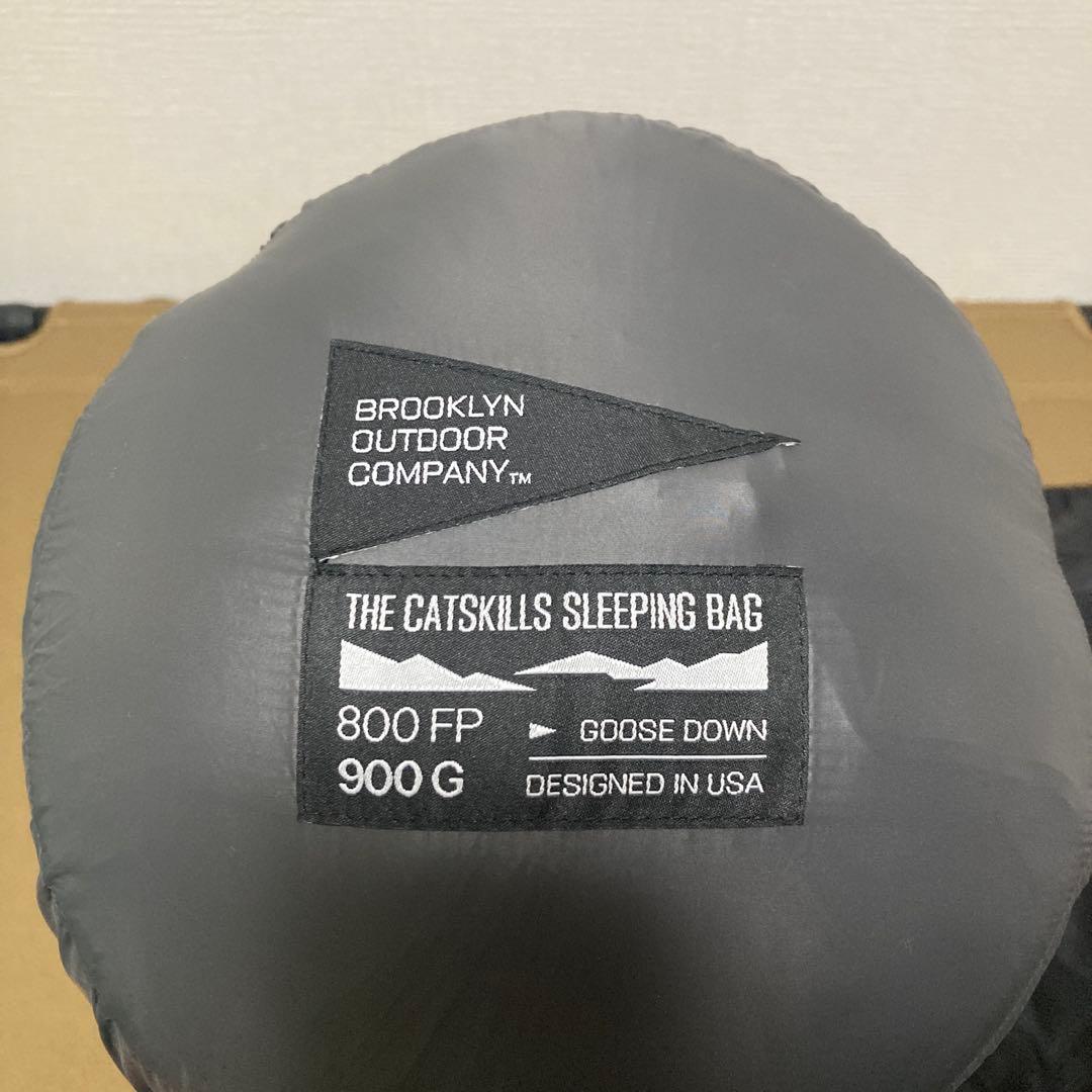 BROOKLYN OUTDOOR COMPANY ダウンシュラフ 900g