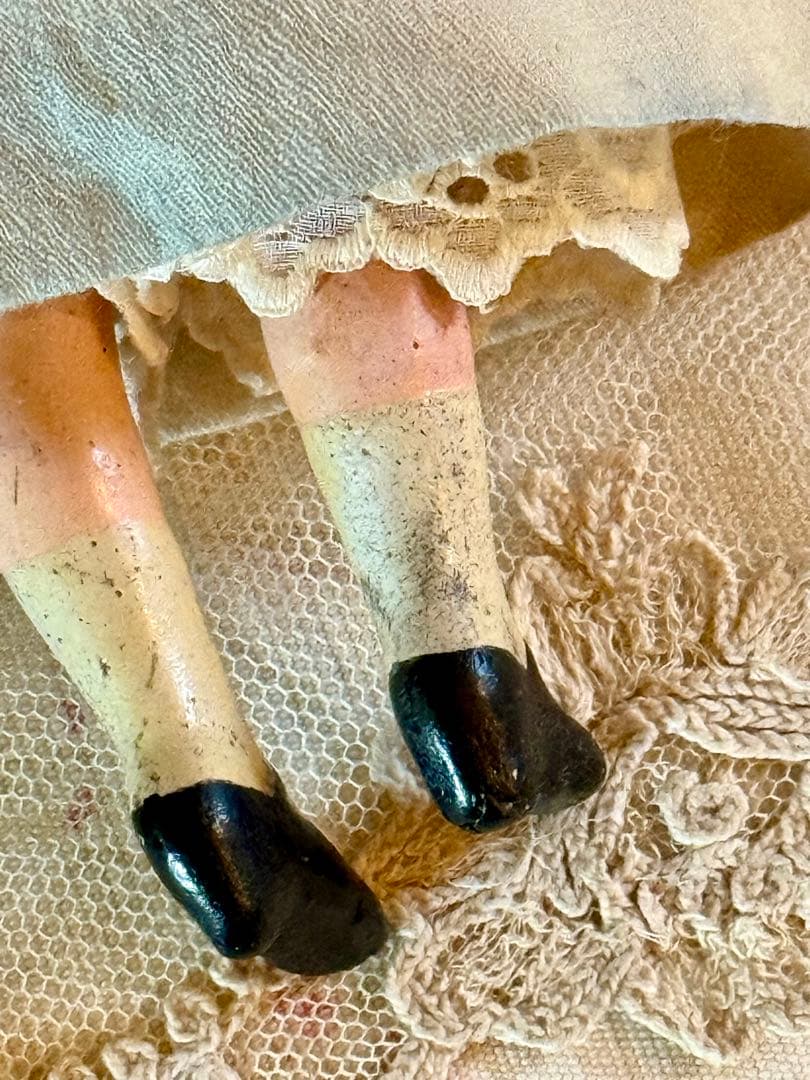 アンティーク　ミニョネット　ミレット　ドール　布花セット