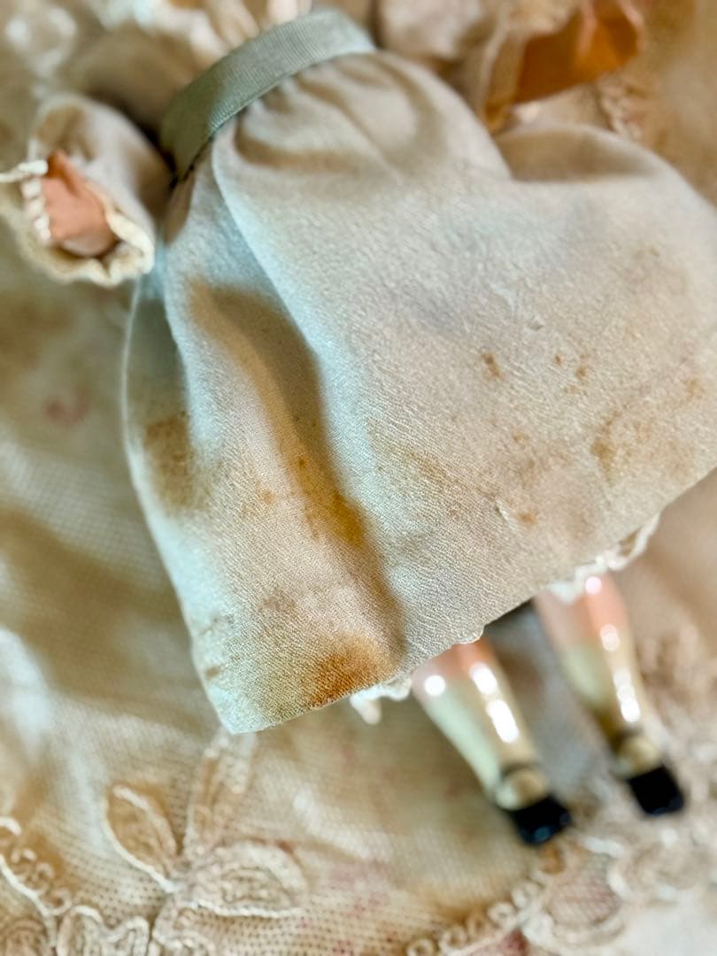 アンティーク　ミニョネット　ミレット　ドール　布花セット