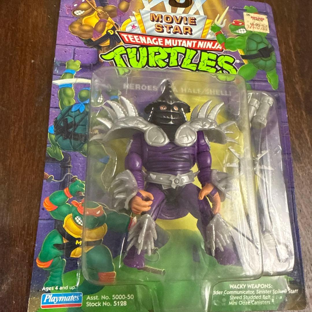 TMNT MOVIE STAR SUPER SHREDDER 　タートルズ