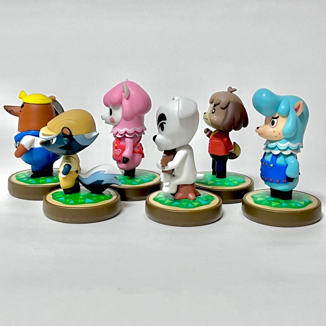 どうぶつの森 amiibo フィギュア 6体セット - メルカリ