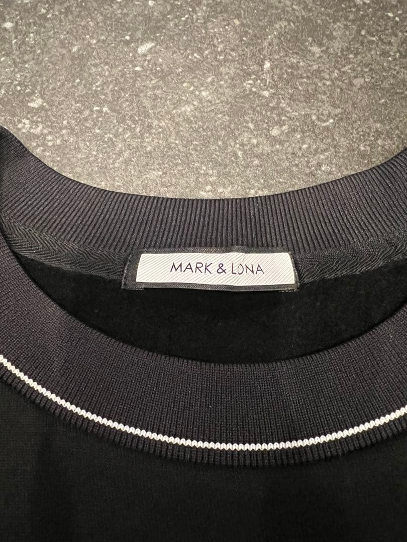 MARK & LONA サイドジップ付きトレーナー