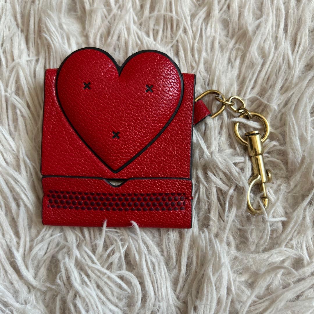 新品 ANYA HINDMARCH Match Book Heart キーケース