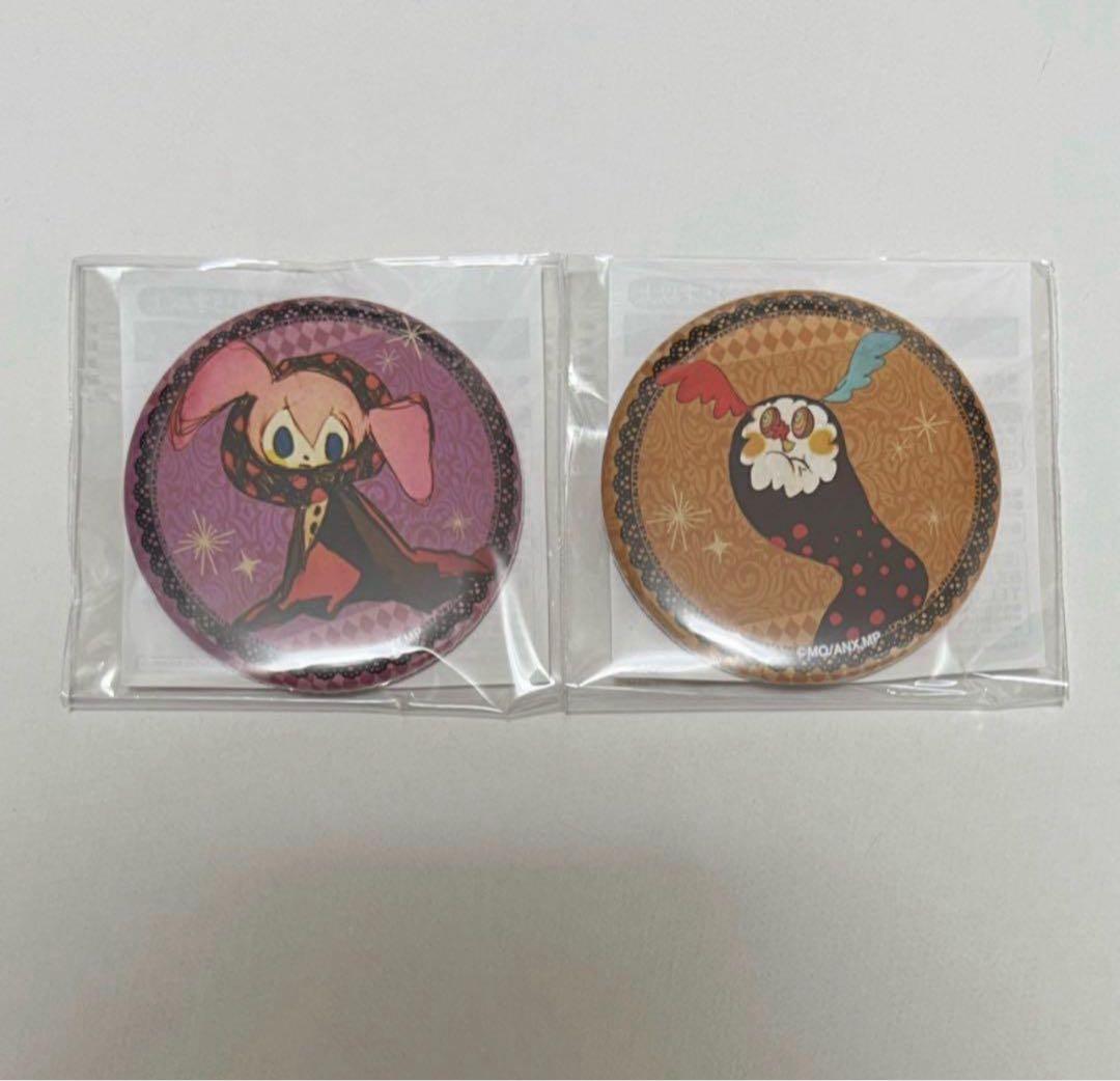 まどか☆マギカ ナンジャタウン ミニゲーム B賞 魔女缶バッジ お菓子の