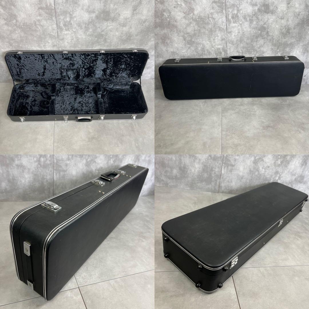 皮両面張替え済 紅木 津軽三味線 太棹 和楽器 正寸 撥 駒 ハードケース