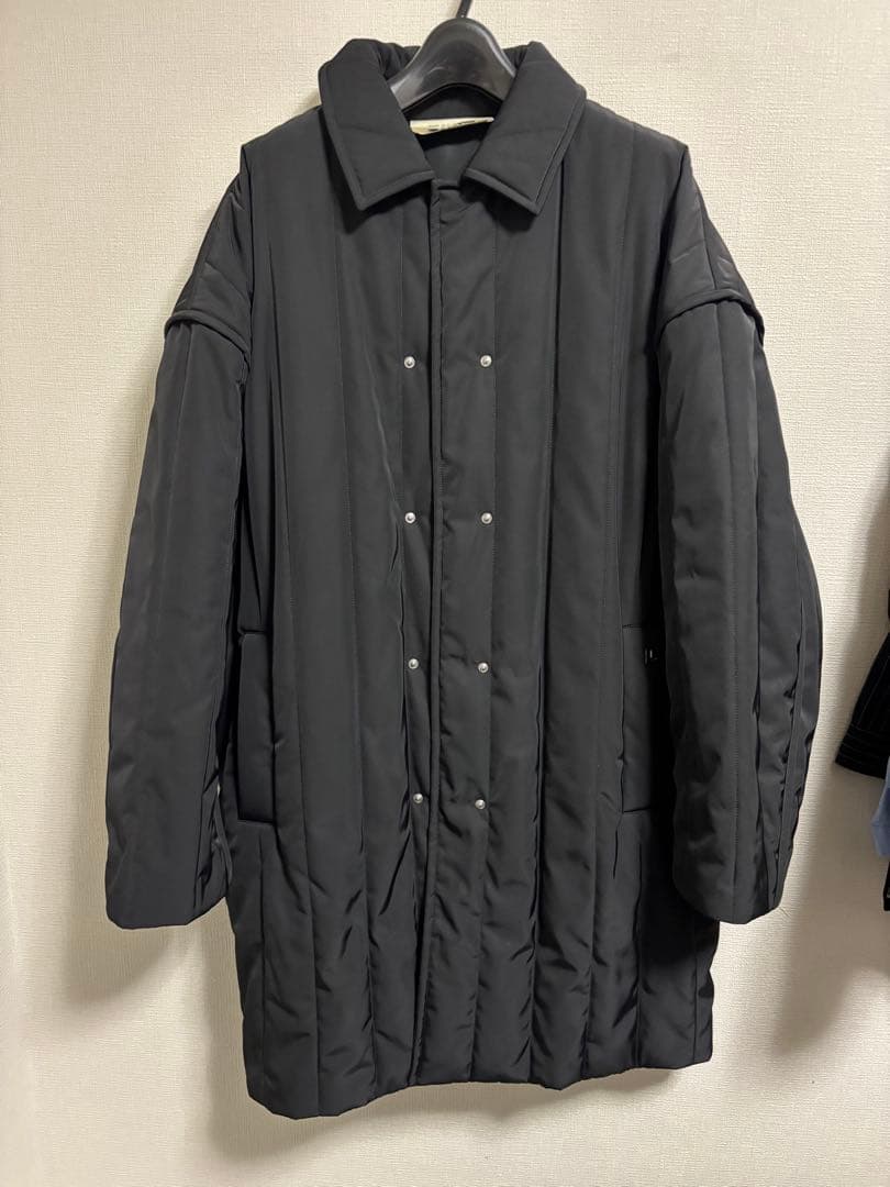 u*5様 1017 ALYX 9SM 中綿ダウンコート ステンカラーコート ナイ