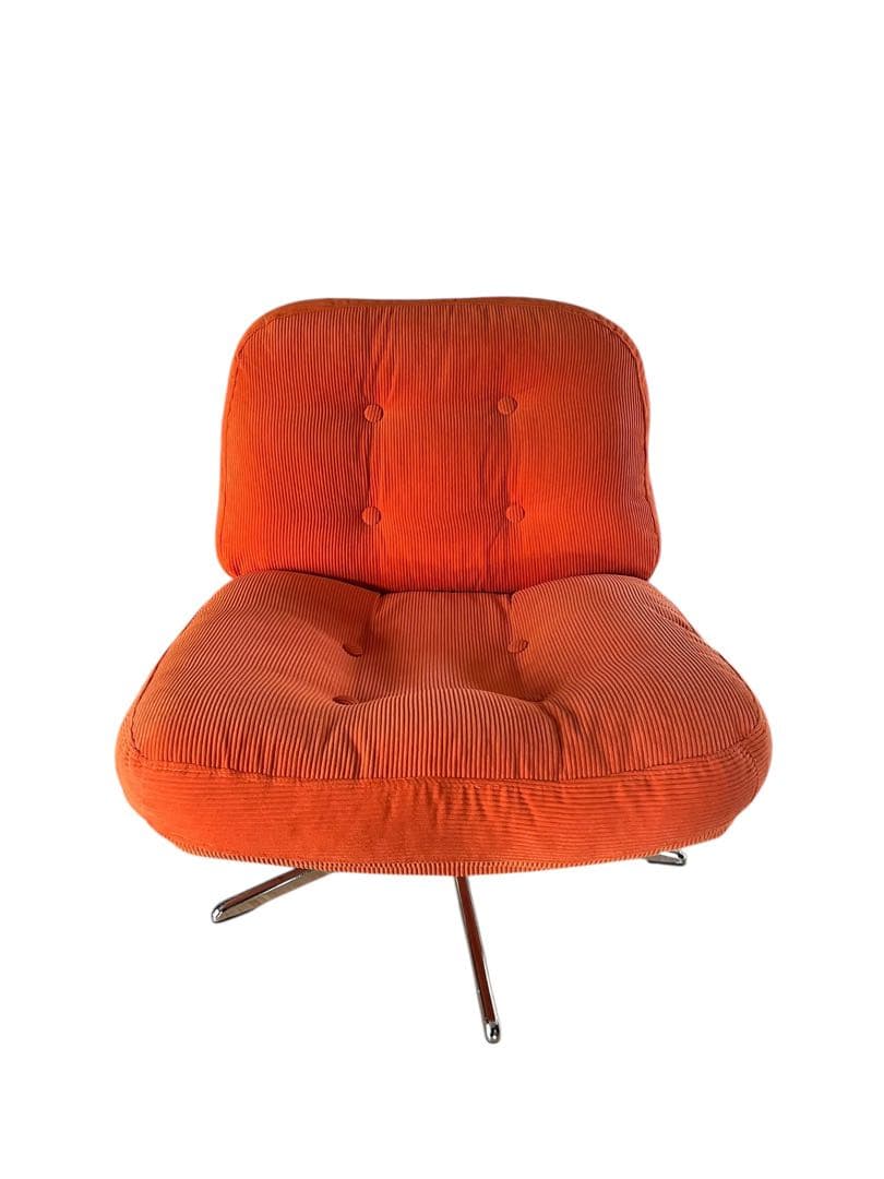 美品】IKEA ディヴリンゲ 1シーター パーソナルチェア ソファ オレンジ