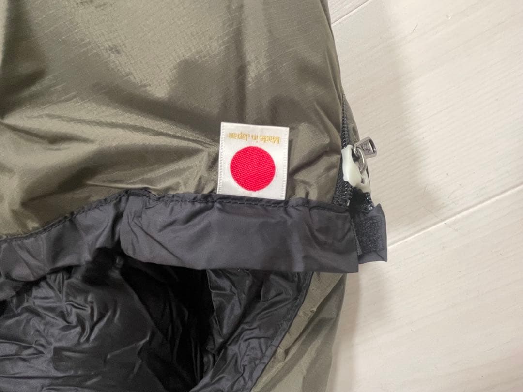 NANGA ✖️3ten フード付き寝袋 オリーブ色