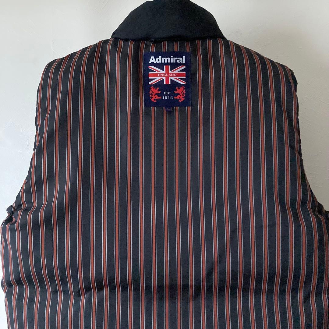 ヴィンテージ アドミラル ダウンベスト 黒 ランバンスポール パーリーゲイツ