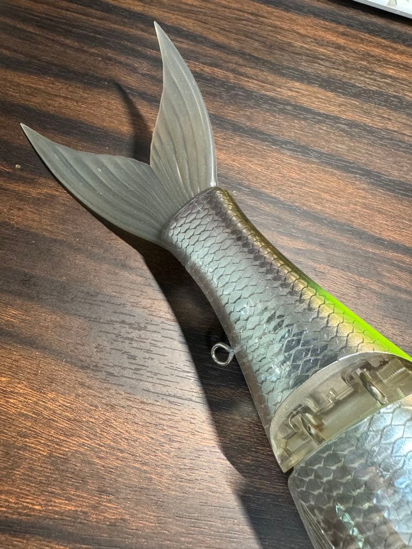 ギラギラコウゲキ ハーフミラーワカサギ スペアテール、新品フック付き