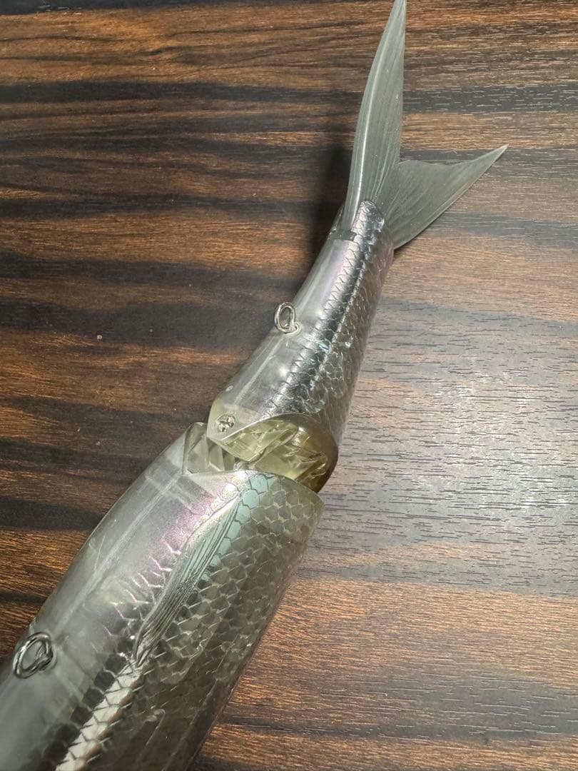 ギラギラコウゲキ ハーフミラーワカサギ スペアテール、新品フック付き