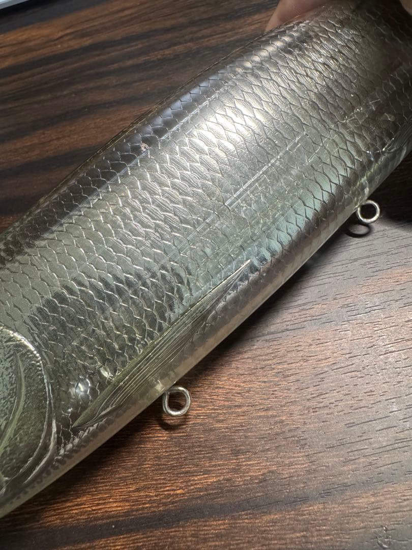 ギラギラコウゲキ ハーフミラーワカサギ スペアテール、新品フック付き