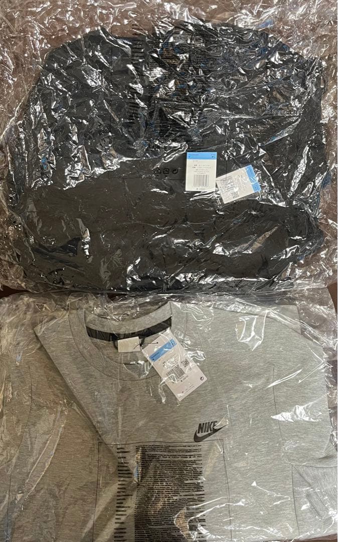 NIKE ナイキ　テック テックフリース　ブラック　グレー　2色セット　M