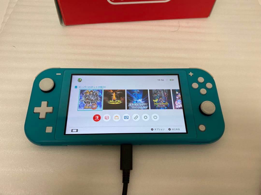 3-2584 Nintendo SwitchLiteターコイズ　＋　ソフト5点