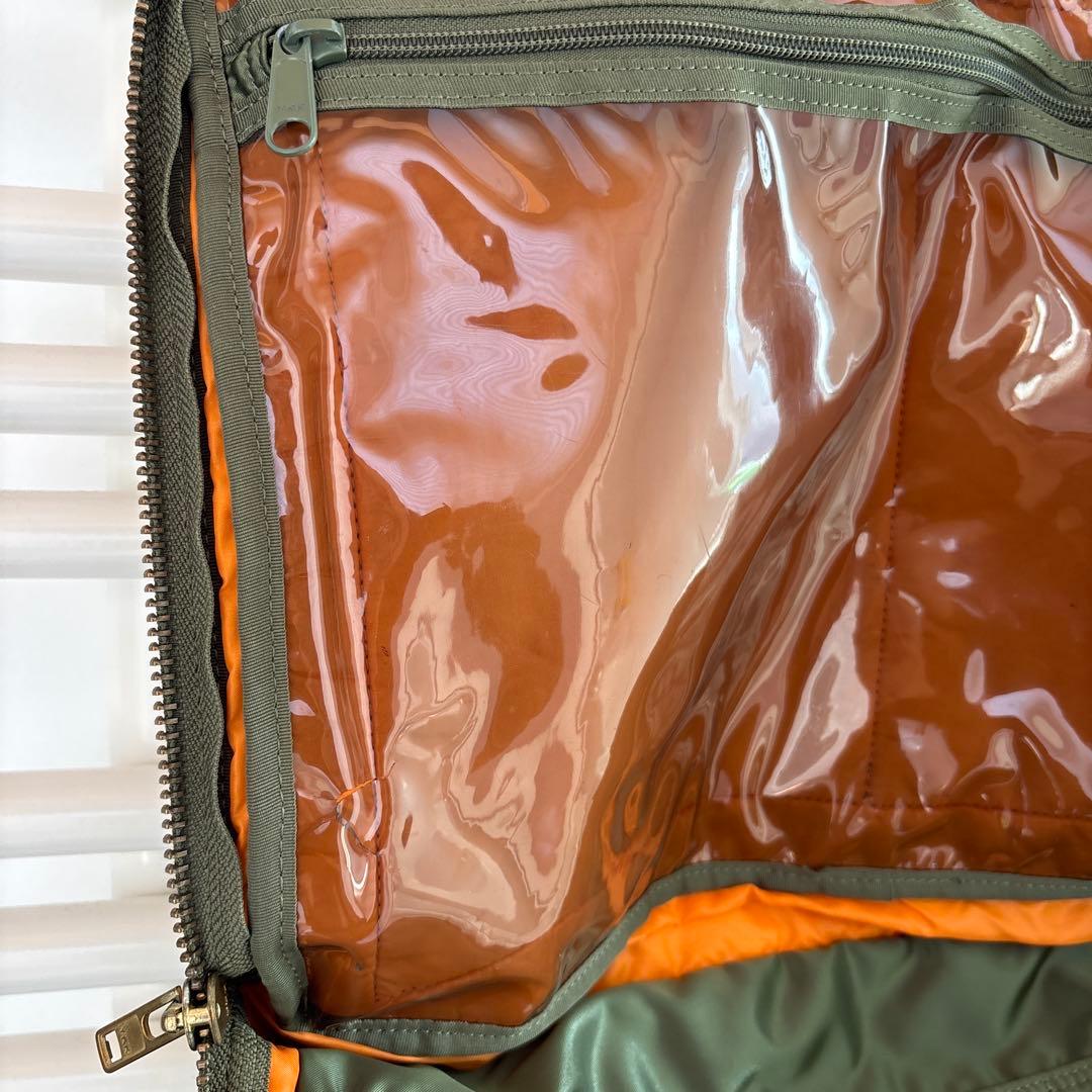 廃盤 【ポーター】 タンカー ビジネスバッグ 3way 大容量 セージグリーン