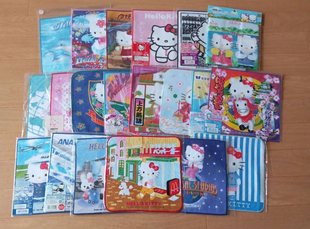 Kitty全国プチタオル限定品♡レア度MAX♡マニアさん♡