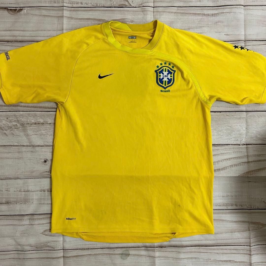 サッカー ブラジル代表 ユニフォーム NIKE セレソン シャツ 半袖 M