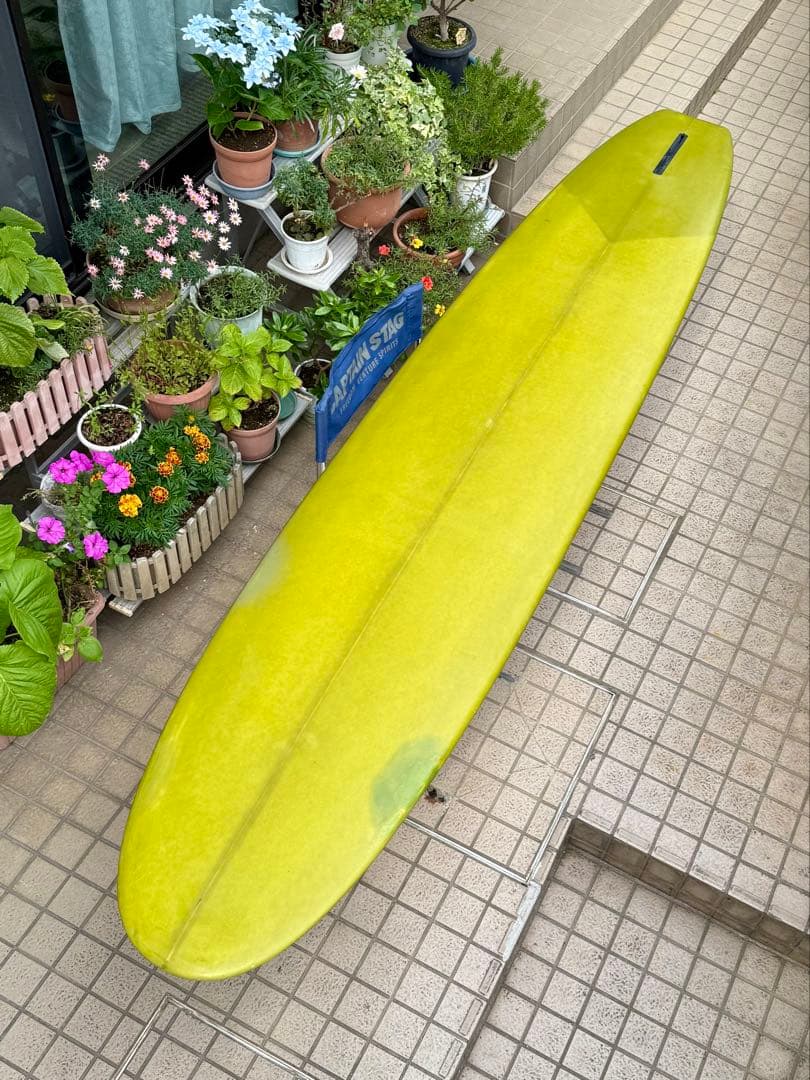 ロングボード シーコングTIP 9.10 ボードケース付き（手渡し限定）