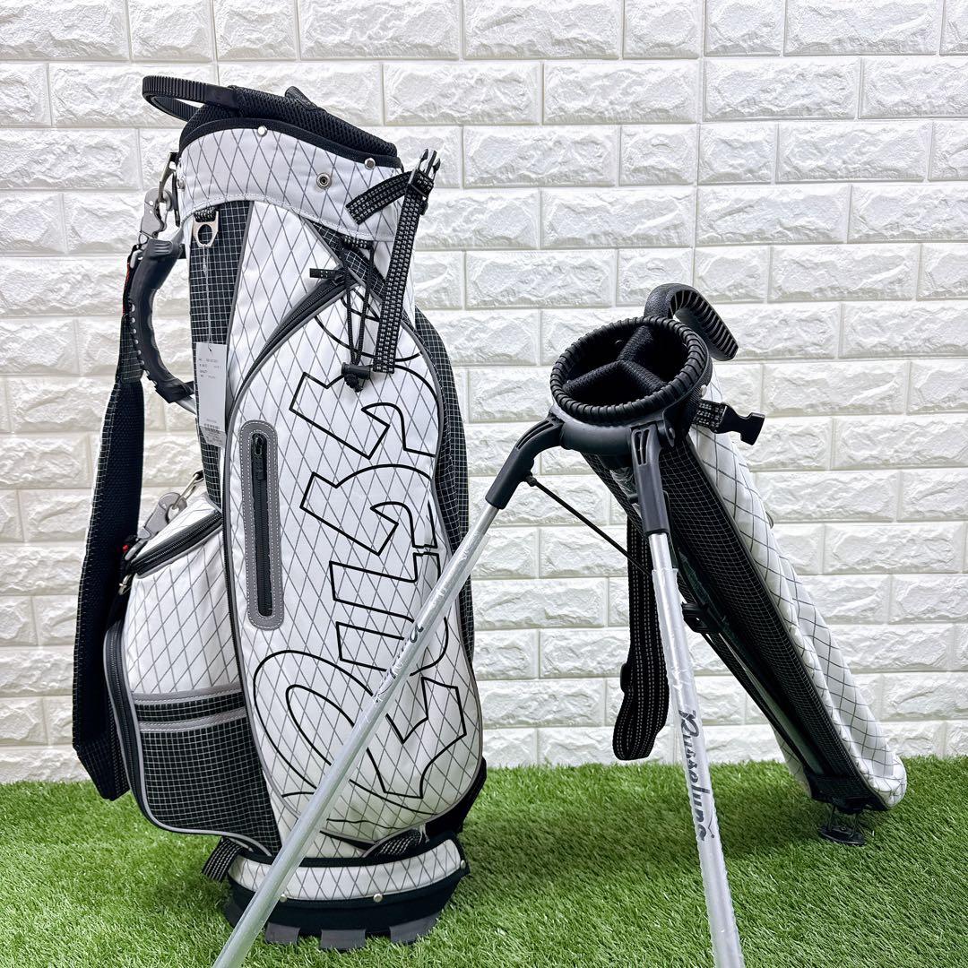 新品未使用☆ Russeluno ラッセルノ キャディバッグ スタンドバック付