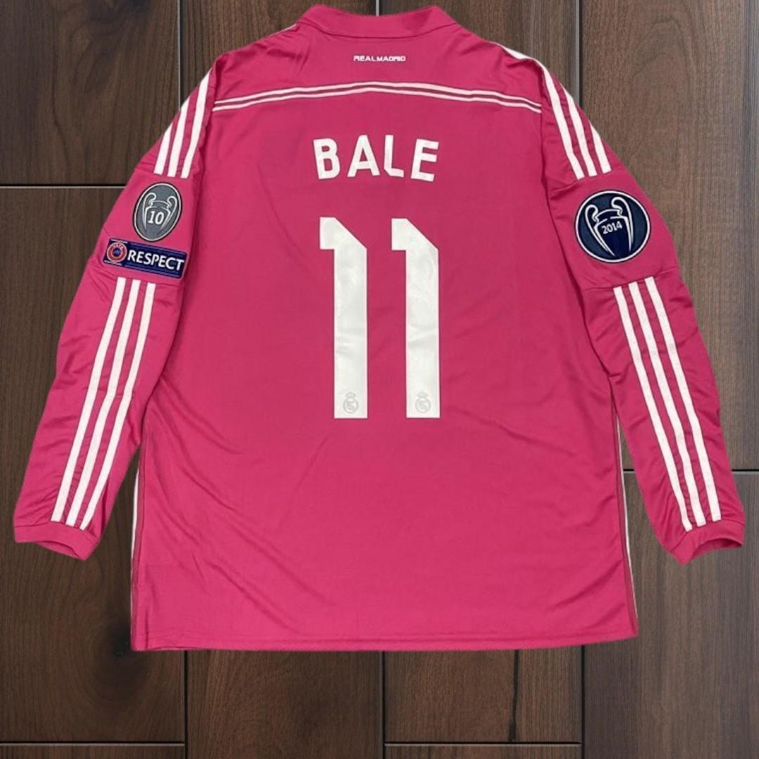 レアル・マドリード 長袖 11番 ベイル ユニフォーム 14/15 11-12