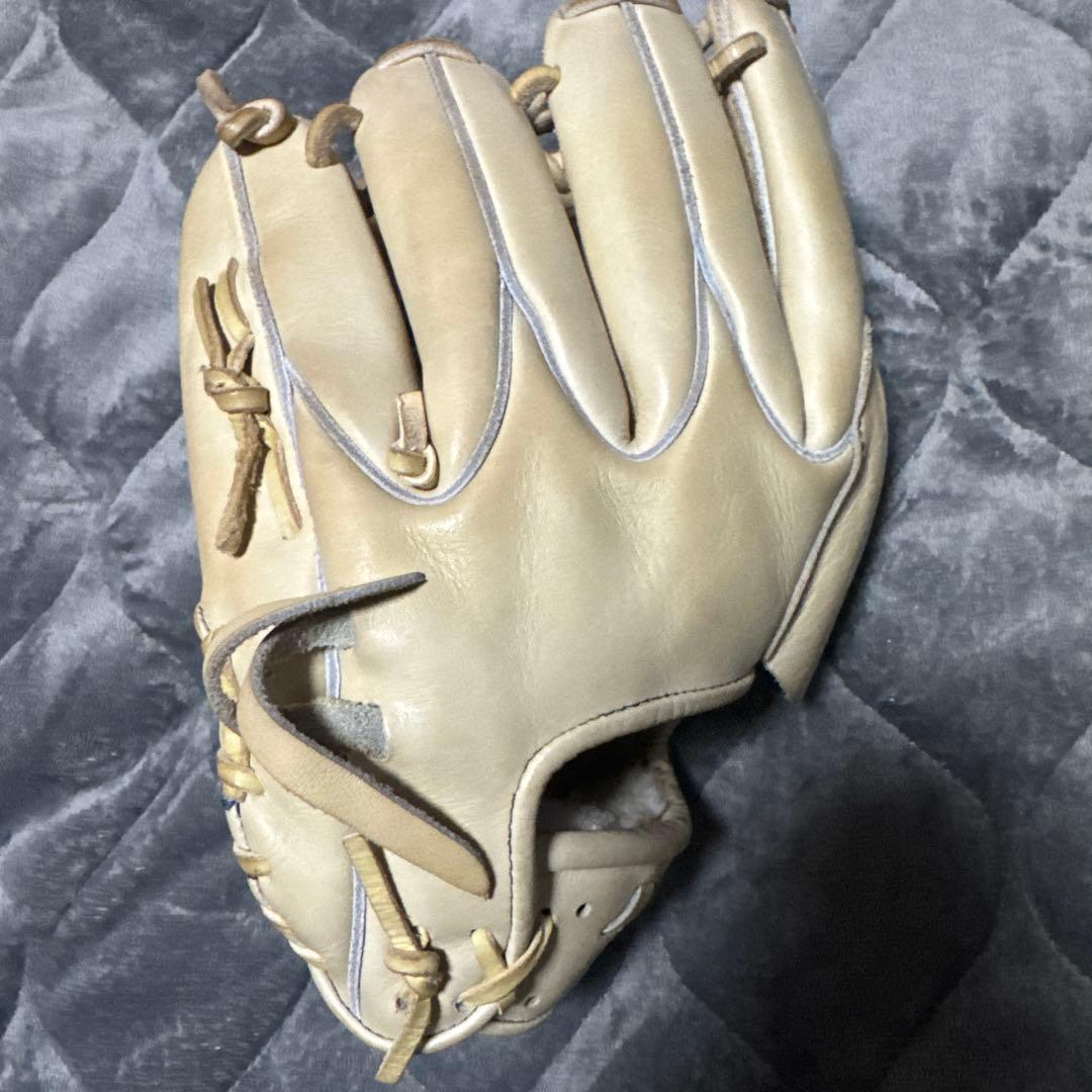 値下げ交渉可）Mizuno Pro 硬式・軟式兼用グローブ キャメル