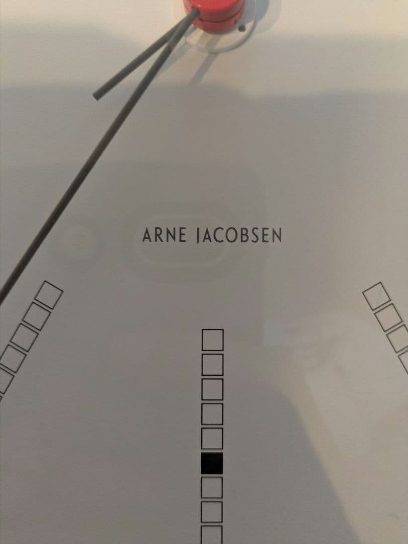 アルネ・ヤコブセン　Clock Bankers (バンカーズクロック) 290㎜