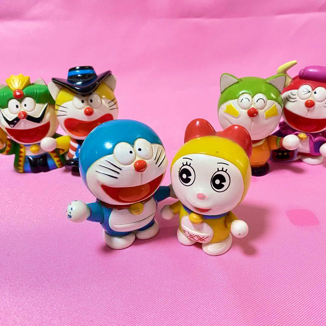レトロソフビ】ドラえもんズ フィギュア 6体セット - メルカリ