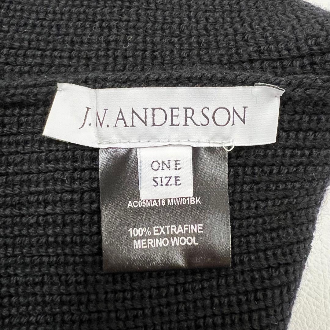稀少 J.W. ANDERSON ジェイダブリュアンダーソン ニットキャップ 黒