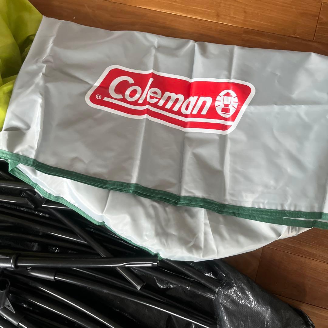 コールマン パーティーシェード 300 ライムグリーン サイドウォール付 タープ