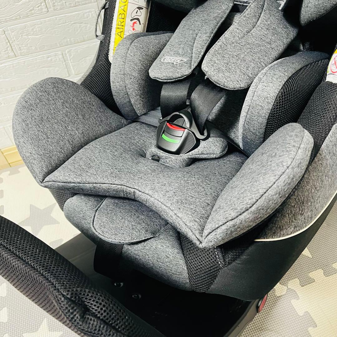 【☆極美品☆】アップリカ☆チャイルドシート☆クルリラisofixプラス☆回転式☆