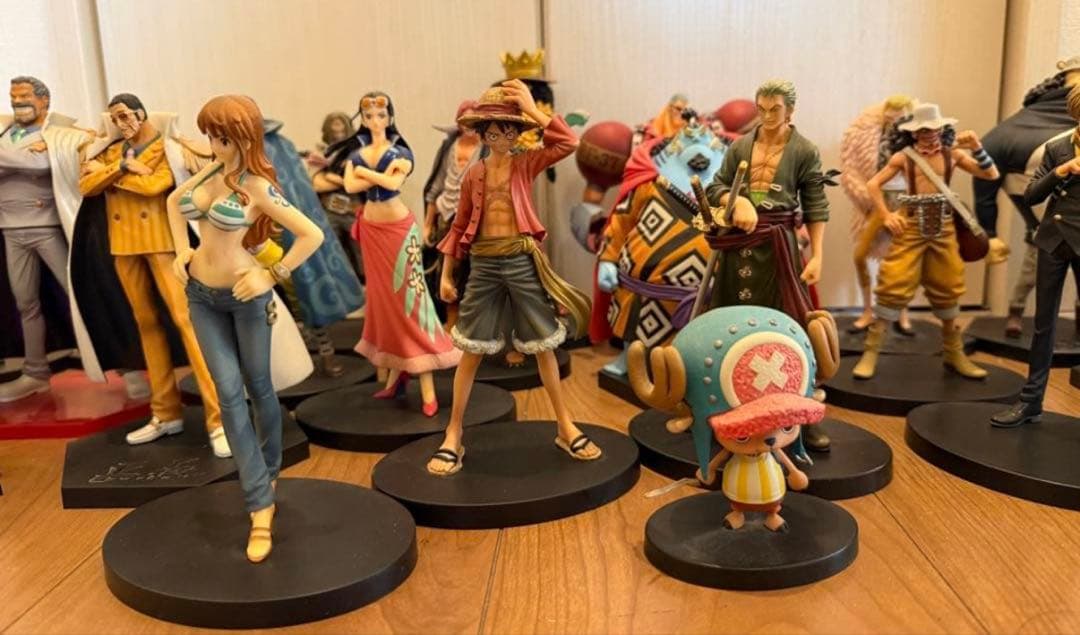 超レア ワンピース 麦わら一味 王下七武海海軍大将フィギュアセット