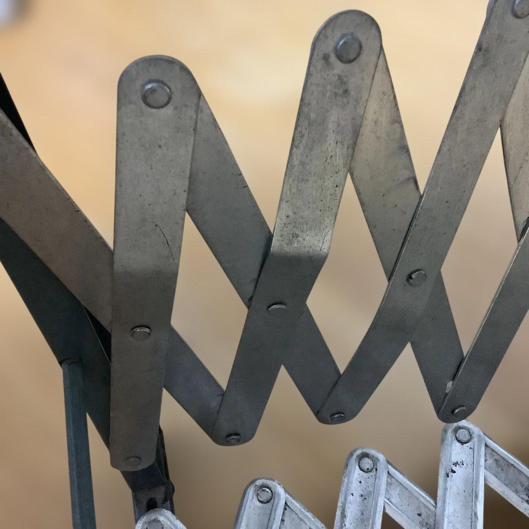 超希少　昭和レトロ　蛇腹式本立て　ブックエンド　ヴィンテージ　アンティーク