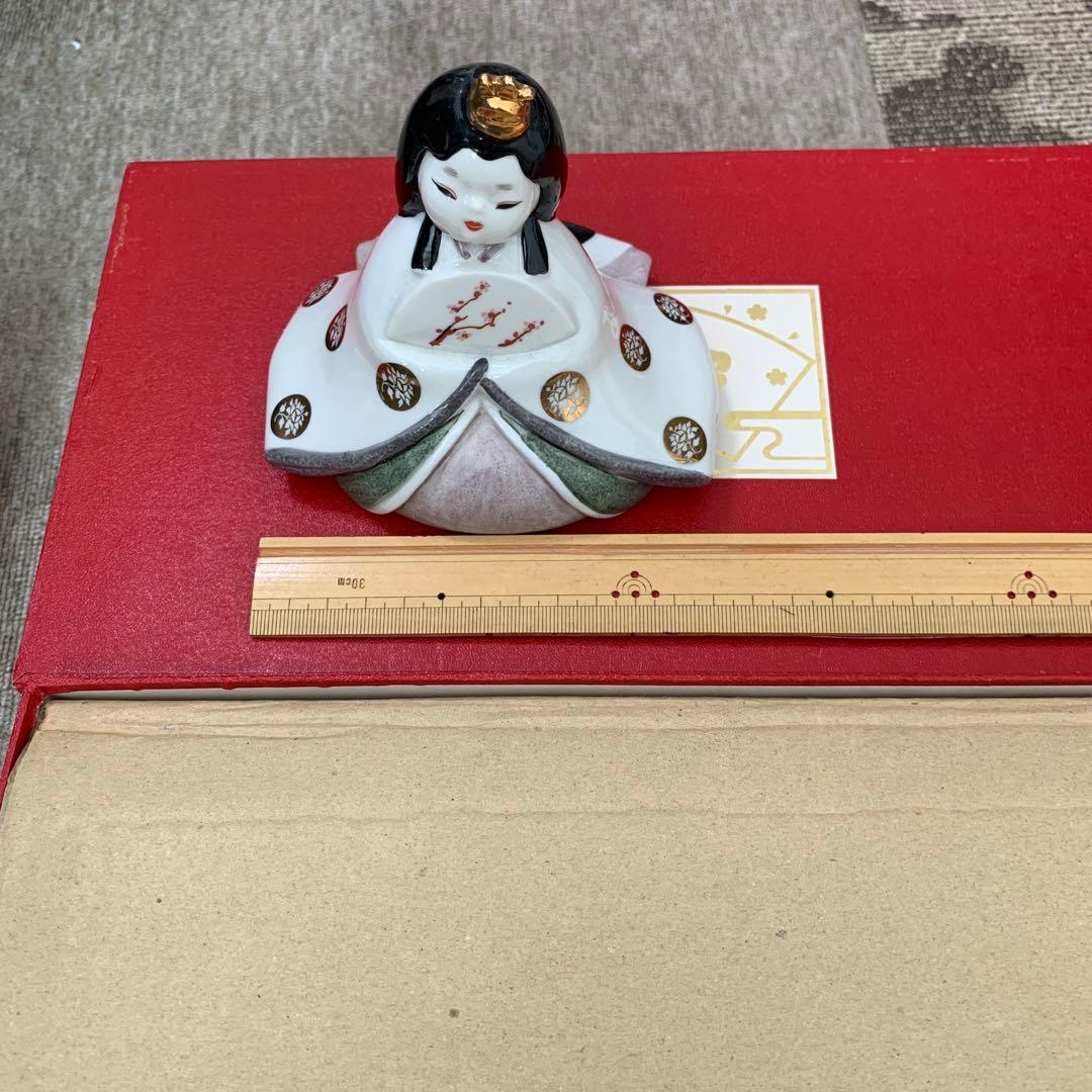 陶器製 雛人形 ひな祭り 加藤工芸株式会社 平安　美品