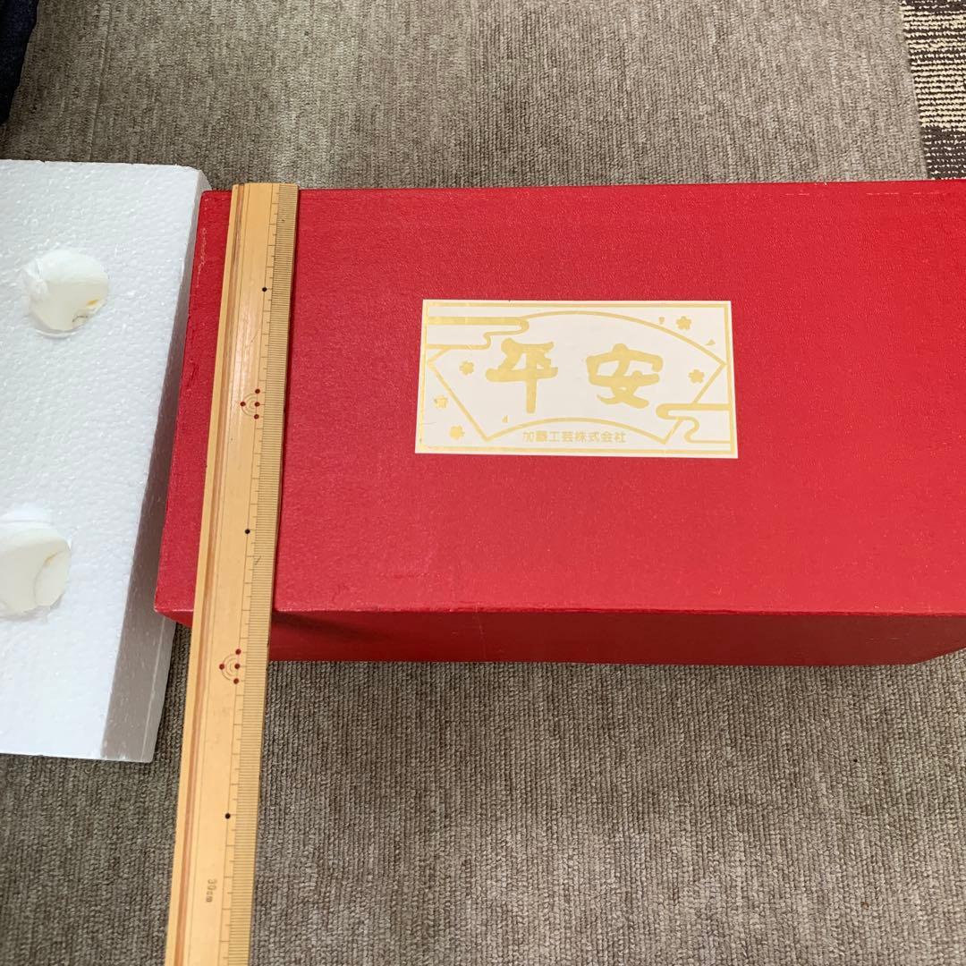 陶器製 雛人形 ひな祭り 加藤工芸株式会社 平安　美品