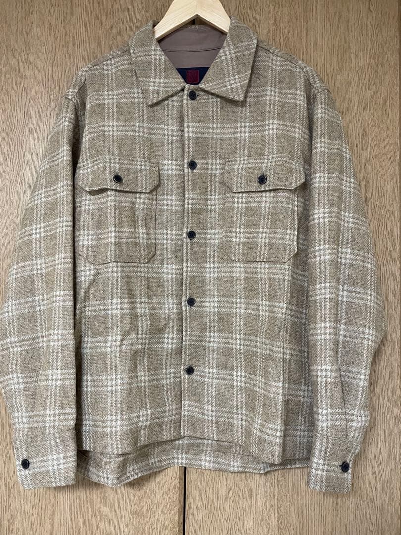 INVERTERE 英国製 インバーティア シャツジャケット ブルゾン