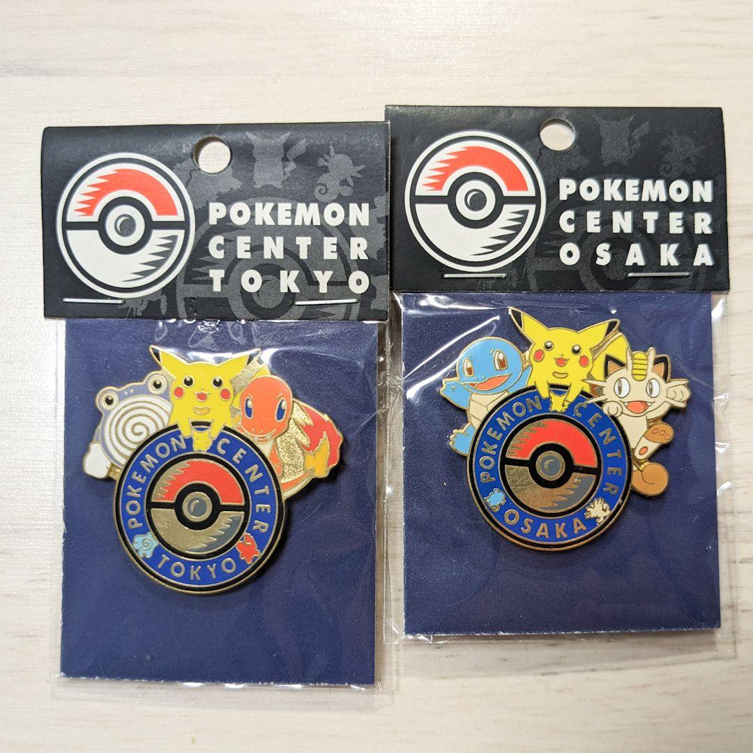 ポケモンセンター東京・大阪 ピンバッジ - メルカリ