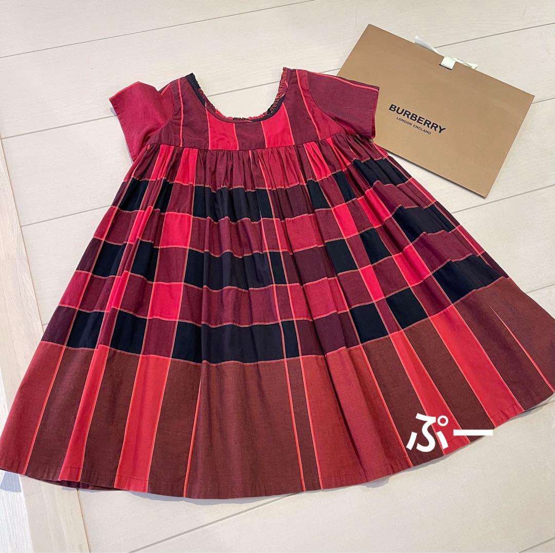 バーバリー♡キッズワンピース - メルカリ