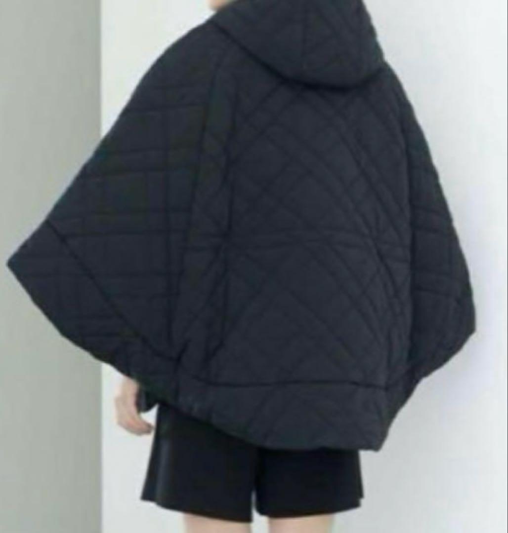 【極美品】maison de Dolce キルティングポンチョ ドルチェ　黒