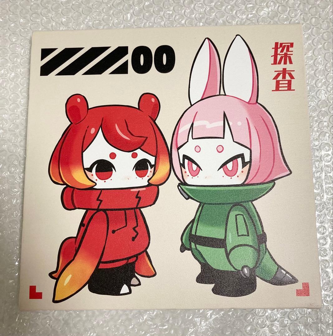 デンシネコ 直筆キャンバスアート作品 HAKURO 個展 日ノ元重工