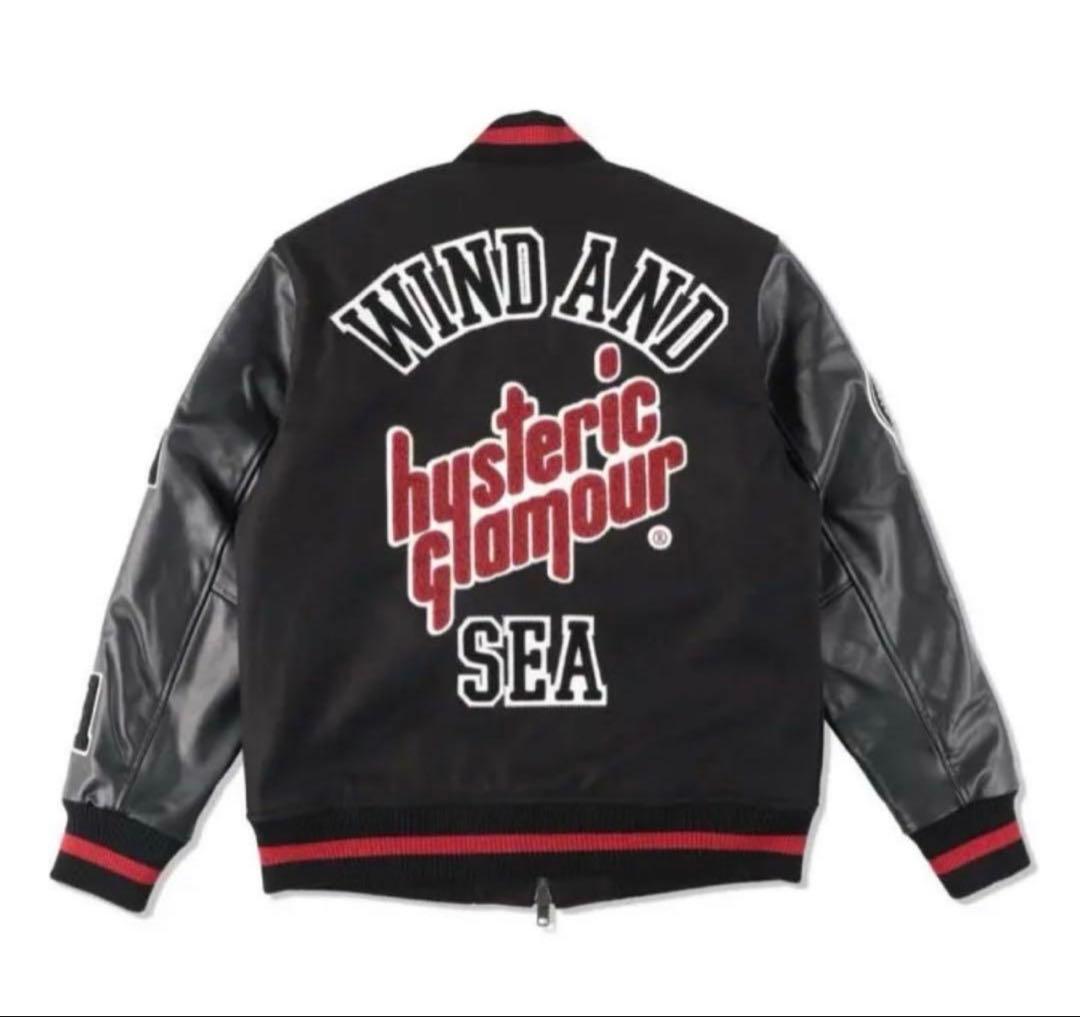 WIND AND SEA × HYSTERIC GLAMOUR スタジャン