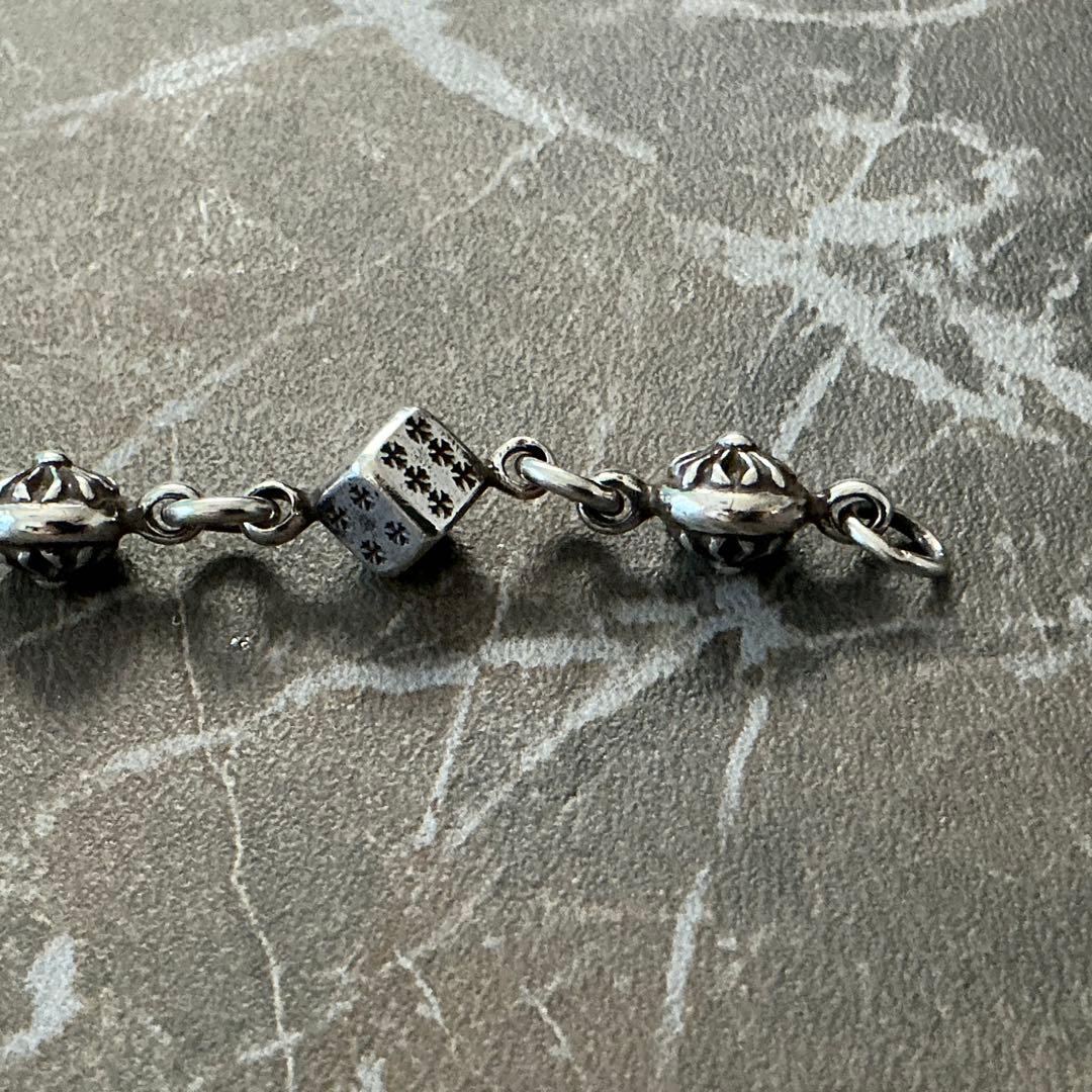 インボイス有り　CHROME HEARTS ダイスクロスボール 8LINK